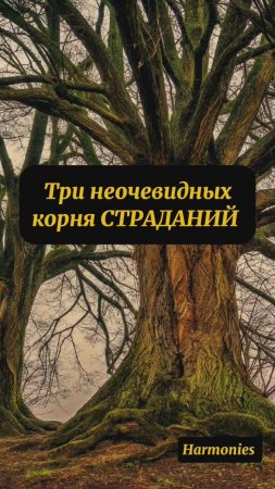 ТРИ НЕОЧЕВИДНЫХ КОРНЯ СТРАДАНИЙ ч. 2 #shorts #психология #любовь #отношения