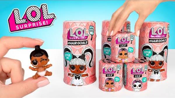 Распаковка Кукол L O L Surprise из серии #Hairgoals и Little Lils