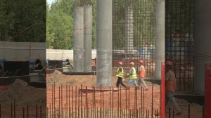 Аэропорт Ижевск. Запуск бетонного завода МЕКА