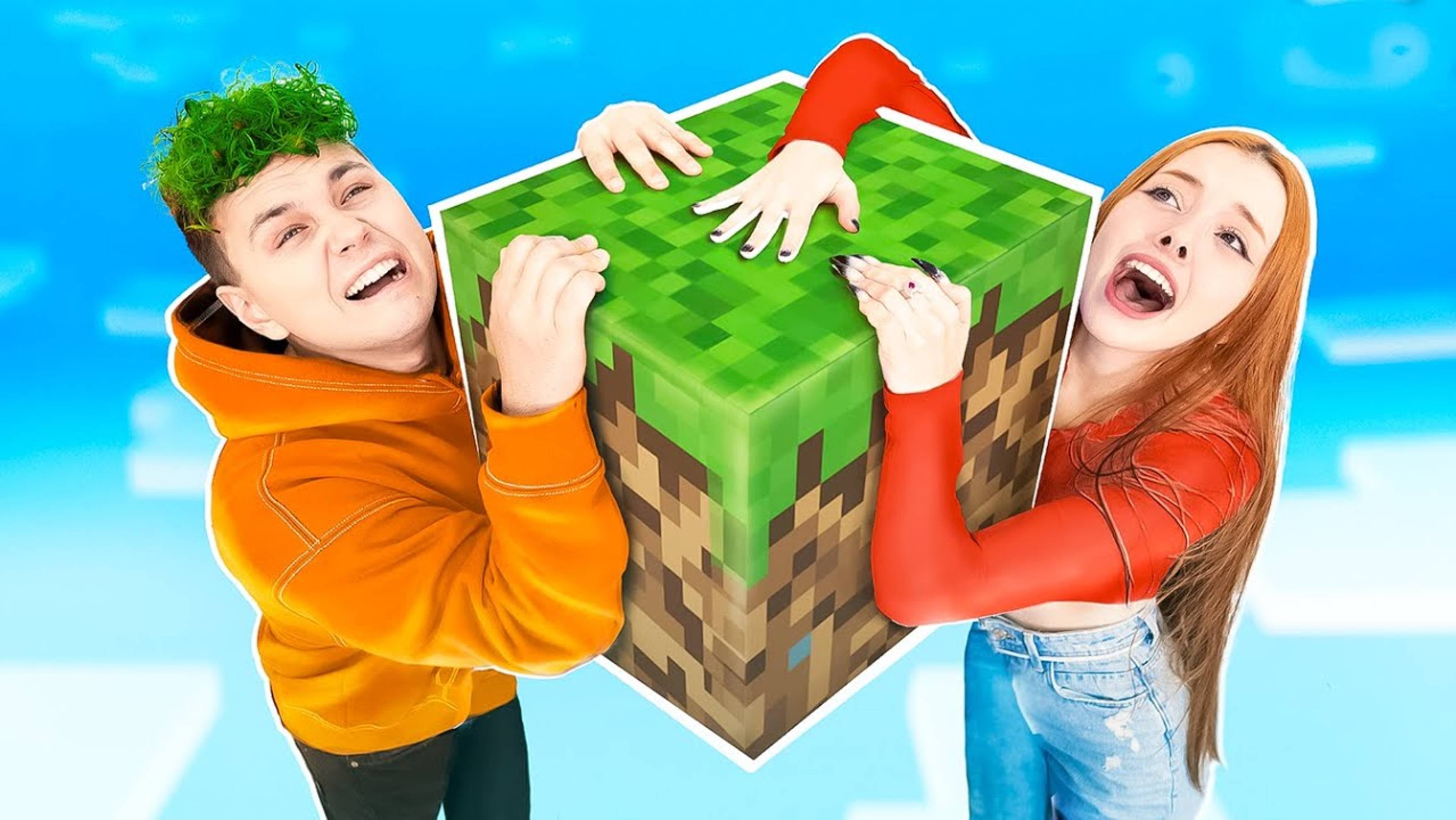 Милс Кел : ВЫЖИВАЕМ на ОДНОМ БЛОКЕ 🔥 Выживание ОДИН БЛОК челлендж #1 МИЛС PLAY