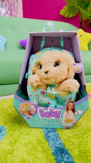 🐶 Лабрадор УСТАЛ и ГОЛОДЕН! Мы спасаем малыша щенка💔🍽️ Мягкие игрушки Baby Paws