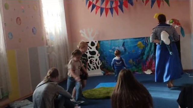 25.06.2025 Интерактивный спектакль «Морская сказка» для мам и малышей прошёл в Красноармейске