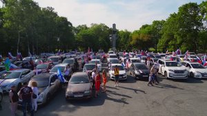 автопробег на День России в городе Находка