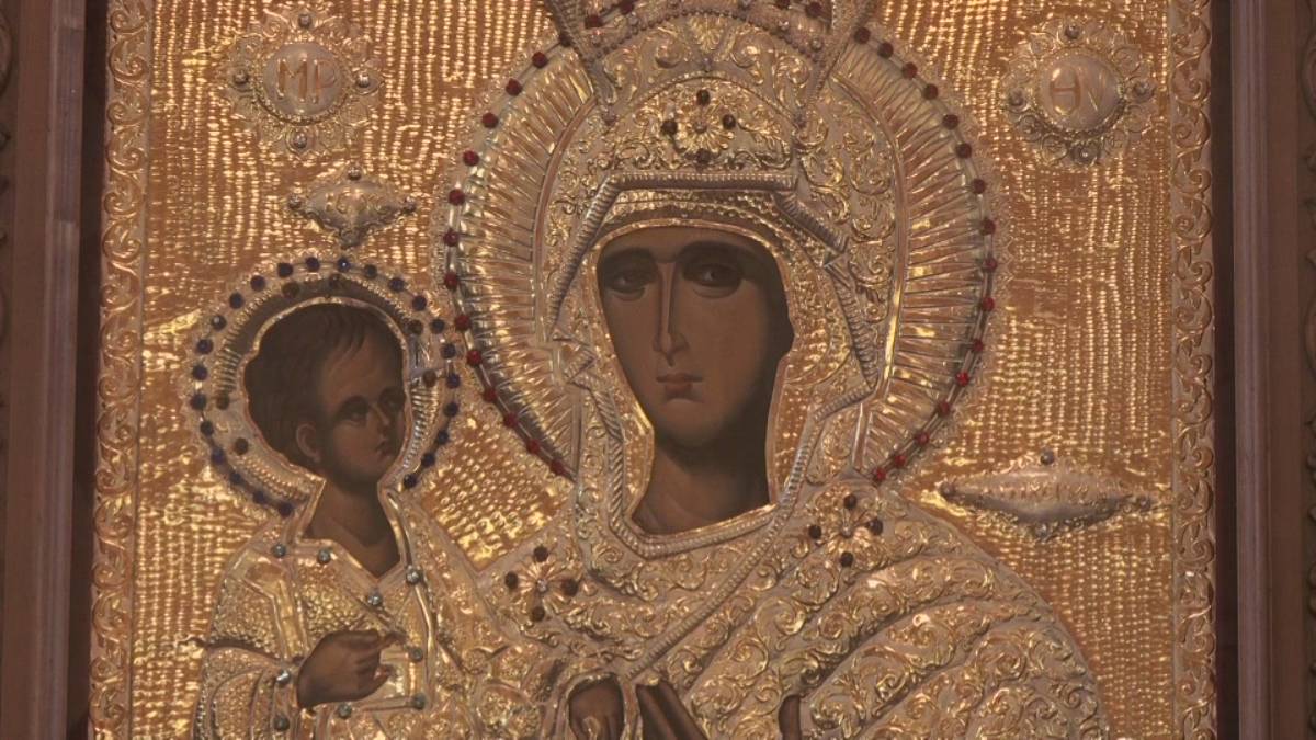 Акафист Пресвятой Богородице пред иконой "Троеручица". В храме Живоначальной Троицы. 260625.
