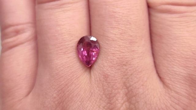 2.14 ct. Турмалин розово-пурпурный. Мозамбик