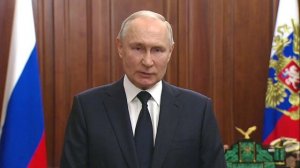 26 июня 2023 года. Обращение к гражданам России после подавления вооружённого мятежа.