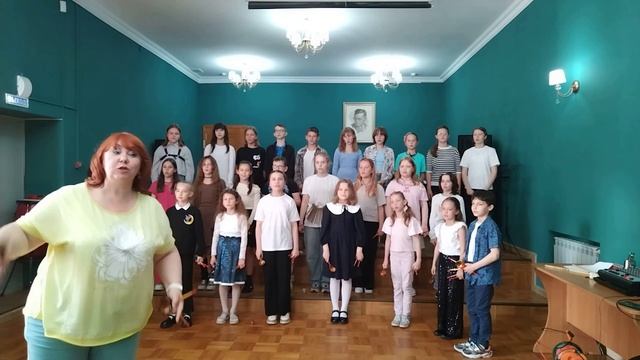 Отчетный концерт лагеря