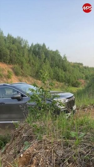 Geely Okavango тест на бездорожье: 7-местный переднеприводный кроссовер тоже может? Гравий и песок