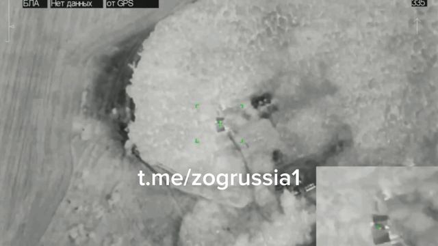 Уничтожение УАСом ПУ БПЛА Всу в районе н.п. Казачья Лопань Харьковской области 💥🇷🇺👊