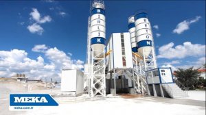 Бетонный завод МЕКА производительностью 150 м.куб бетона в час