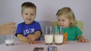 Рома и Диана ★ Пробуем Вкусные ВОЛШЕБНЫЕ СОЛОМИНКИ для Молока Tasting Quick Milk candy unboxing