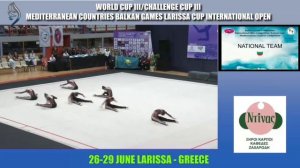 NATIONAL TEAM BULGARIA JUNIORS Balkan games #эстетическаягимнастика #aestheticgroupgymnastics