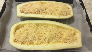 Фаршированные кабачки. Запеченные кабачки. Лодочки из кабачков