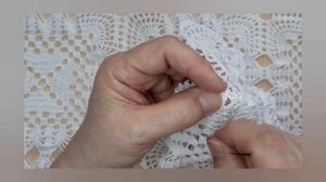 Вязание скатерти из мотивов. Часть 4 и последняя