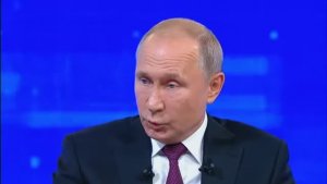 20 июня 2019 года. Прямая линия с Владимиром Путиным