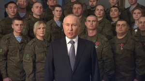31 декабря 2022 года. Новогоднее обращение Владимира Путина к гражданам России.
