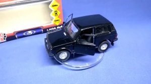 ЛАДА НИВА 4x4  - моделька в масштабе, 3D обзор (Технопарк)