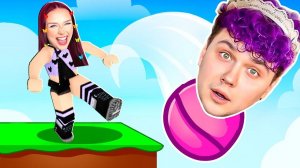 ПИНАЮ БРАТА в ROBLOX ! 🤣 РОБЛОКС ИСПЫТАНИЕ на ДВОИХ (Kick A Bab