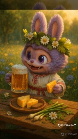 Заяц кайфует