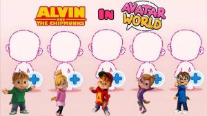 Как создать Элвина и бурундуков💖🌟 в  Avatar World!!