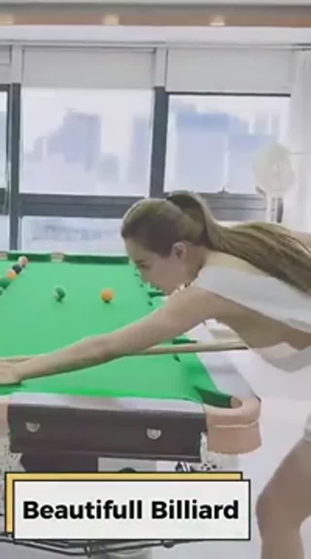 ball white and t-shirt white #billiard #shorts #beautiful