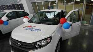 Вручение ключей от автомобилей и удостоверений ветеранов боевых действий в Самаре