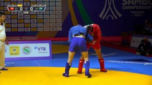 OROZALIEV (KGZ) vs DUISEMBEKOV (KAZ). Asia & Oceania SAMBO Championships 2025