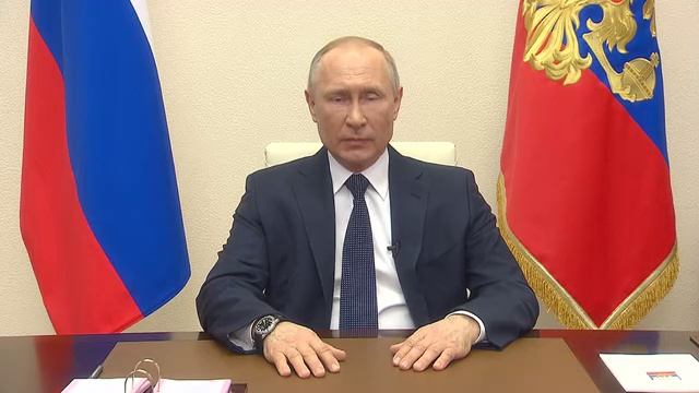 2 апреля 2020 года. Второе обращение к гражданам страны из-за ситуации с коронавирусом.