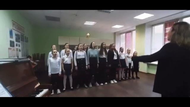 Хор ДМШ (г. Минусинск) - Новый год (автор Дмитрий Соболев)