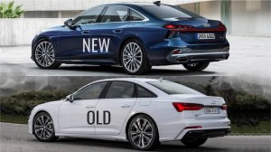 Audi A6 С9 Sedan 2026  в сравнении с Audi A6 С8 Sedan 2018 VAG-UPGRADE.RU