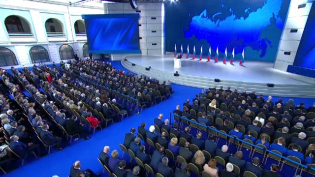 20 февраля 2019 года. Послание Президента России Владимира Путина Федеральному Собранию.