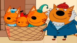 ТРИ КОТА - пазлы - Развивающие мультики для детей