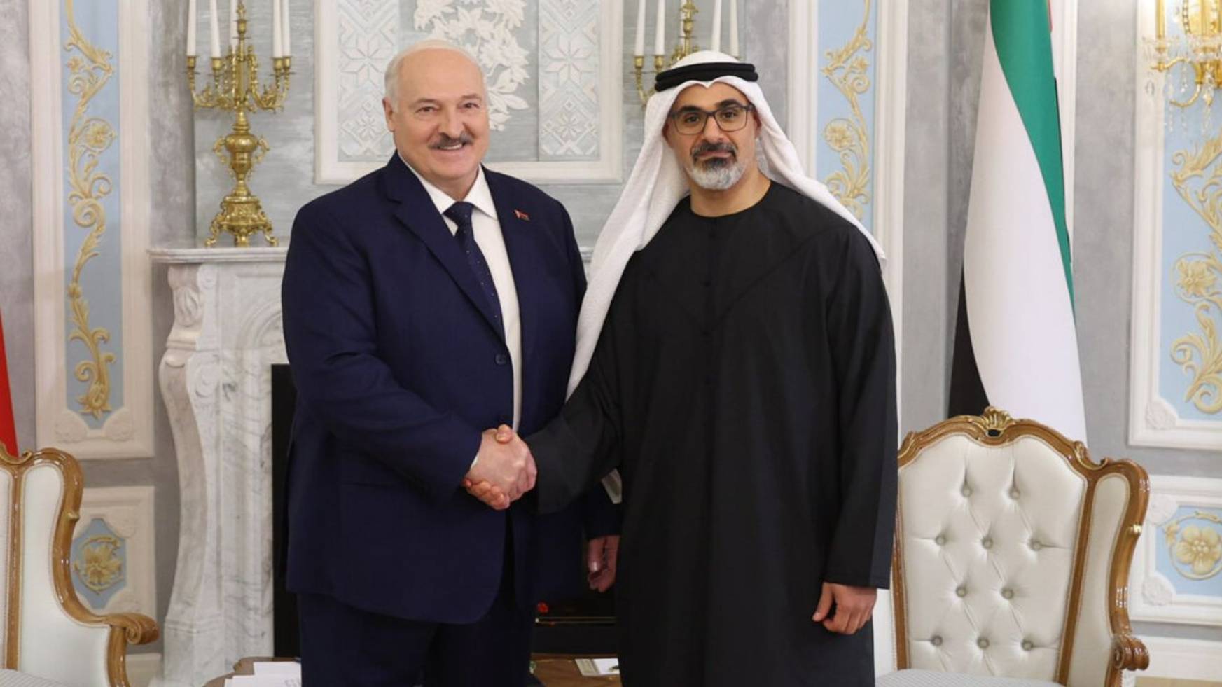 Лукашенко и Наследный принц Абу-Даби заключили договор о торговле и инвестировании между странами