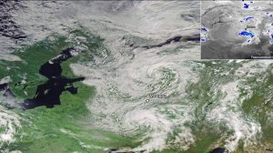 Циклон "Зирос" пришел в центральную часть России