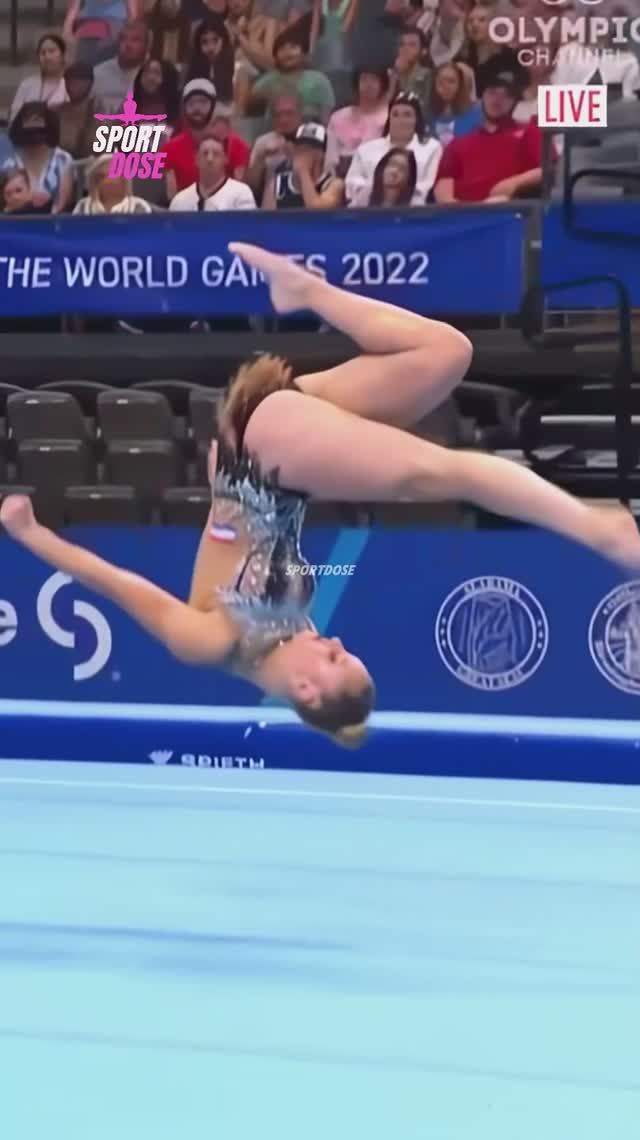 AMAZING Acrobatics In Women's Gymnastics #shorts