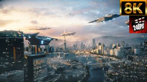 Call of Duty: Infinite Warfare - Invasion of the army of Mars - Cinematic (Remastered CGI 8K)