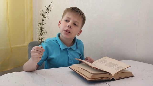 А.С. Пушкин "Цветок"