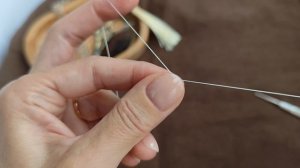 Тесьма в технике фриволите