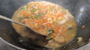 Рис с курочкой и овощами в казане