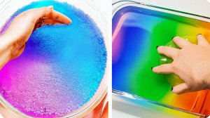 Слаймы, Игры со слаймами 🎨 Волшебная текстура!