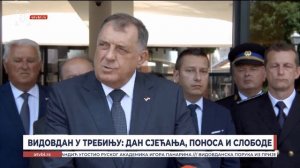 ВИДОВДАН У ТРЕБИЊУ- ДАН СЈЕЋАЊА, ПОНОСА И СЛОБОДЕ