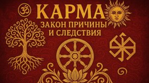 Карма - закон причины и следствия