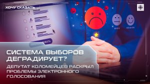 Система выборов деградирует? Депутат Коломейцев раскрыл проблемы электронного голосования