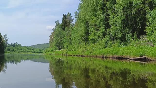 Сплав по реке Серебряная на Сап Борде Тандем. Чистейшая река Среднего Урала. Приток реки Чусовая.