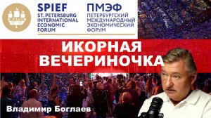 Владимир Боглаев: Икорная вечеринка. ПМЭФ 2025.