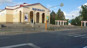Междуреченск из окна автобуса