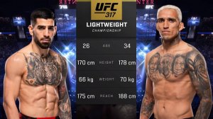 Илия Топурия против Чарльза Оливейры Полный бой - UFC 317