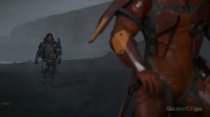 Death Stranding 2 Giant BT Army Vs Mech Battle Scene