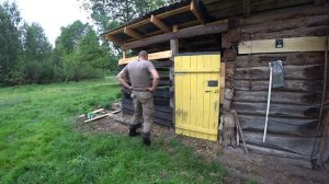 ДИКАЯ СВИНЬЯ СБЕЖАЛА в ЛЕС! ДРУГ ОТГОВАРИВАЛ МЕНЯ ЭТО ДЕЛАТЬ..! ХУТОР в ЛЕСУ на КРАЮ БОЛОТА.
