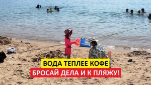 Вьетнам Нячанг погода сегодня 28 июня 2025 года ☀️ Вода теплее кофе. Видео с пляжа Нячанга!